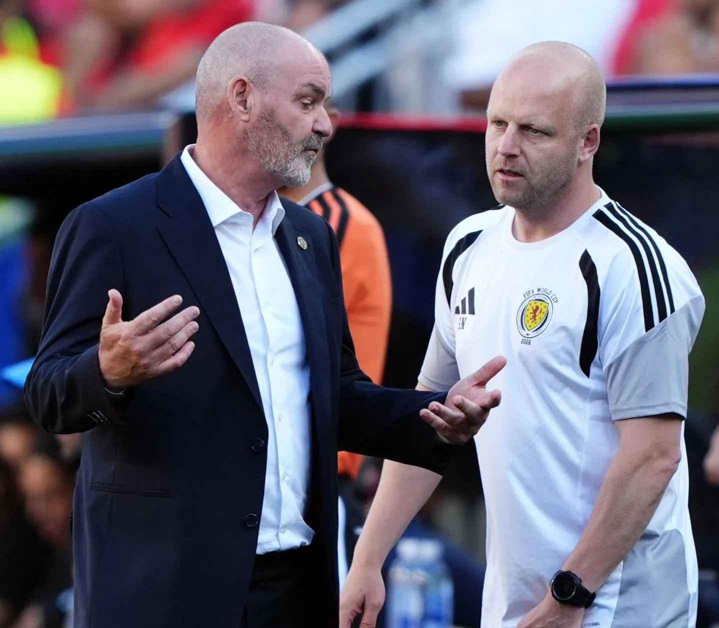 Steven Naismith and Steve Clarke.