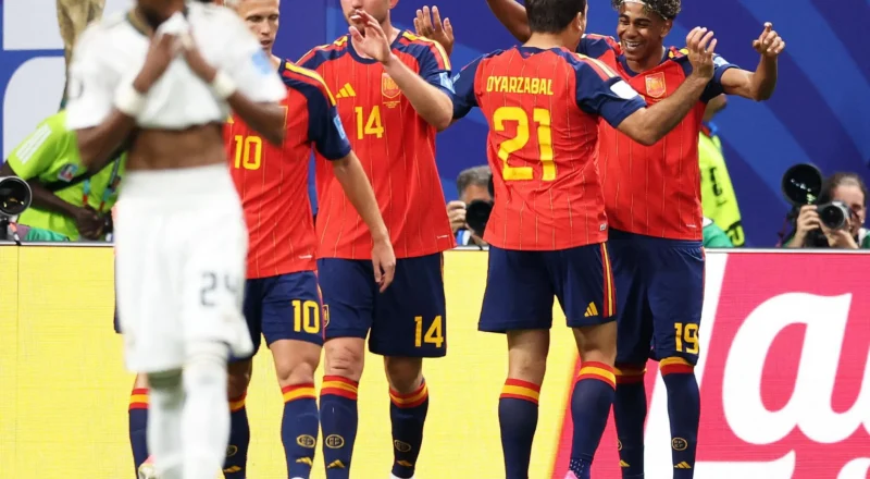 Lamine Yamal and Oyarzabal fire Spain to emphatic win against Saudi Arabia