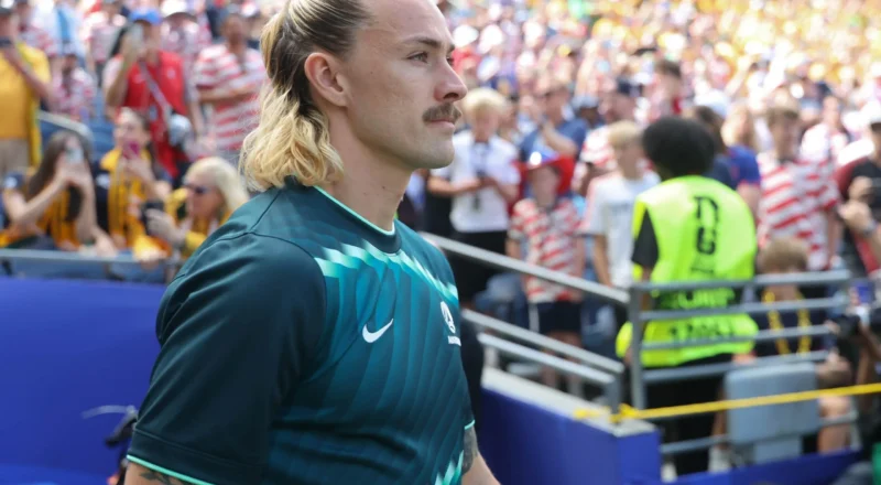 Australia’s Jackson Irvine has no sympathy for Paraguay after historic World Cup red card