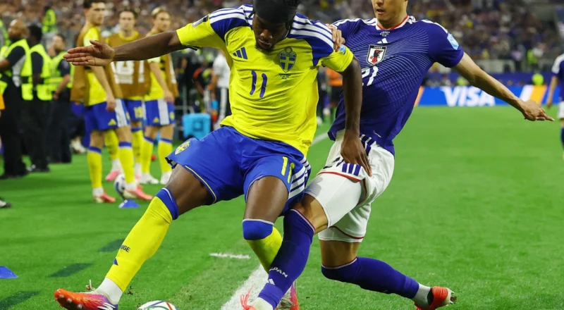 Japan and Sweden both reach World Cup last 32 after Elanga’s strike seals draw