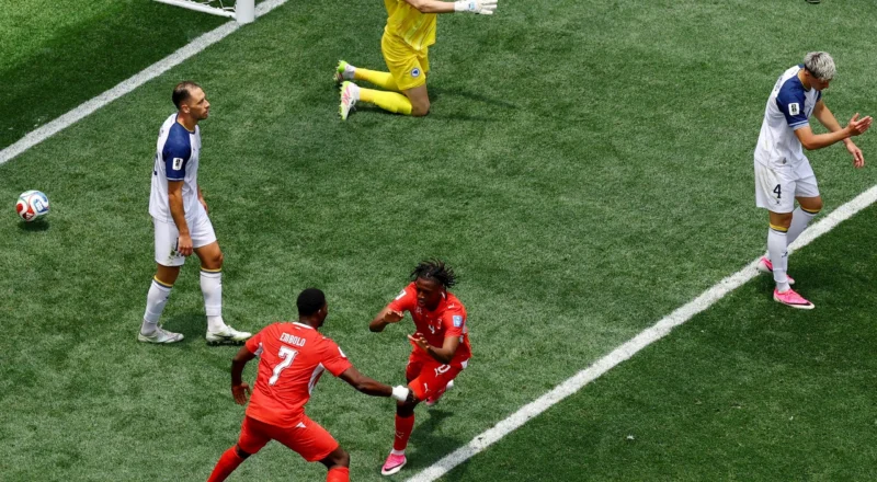 Manzambi double inspires Switzerland rout of 10-man Bosnia and Herzegovina