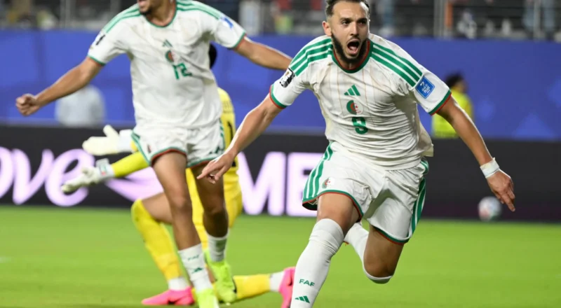 Amine Gouiri pounces to give Algeria victory and condemn Jordan to early World Cup exit