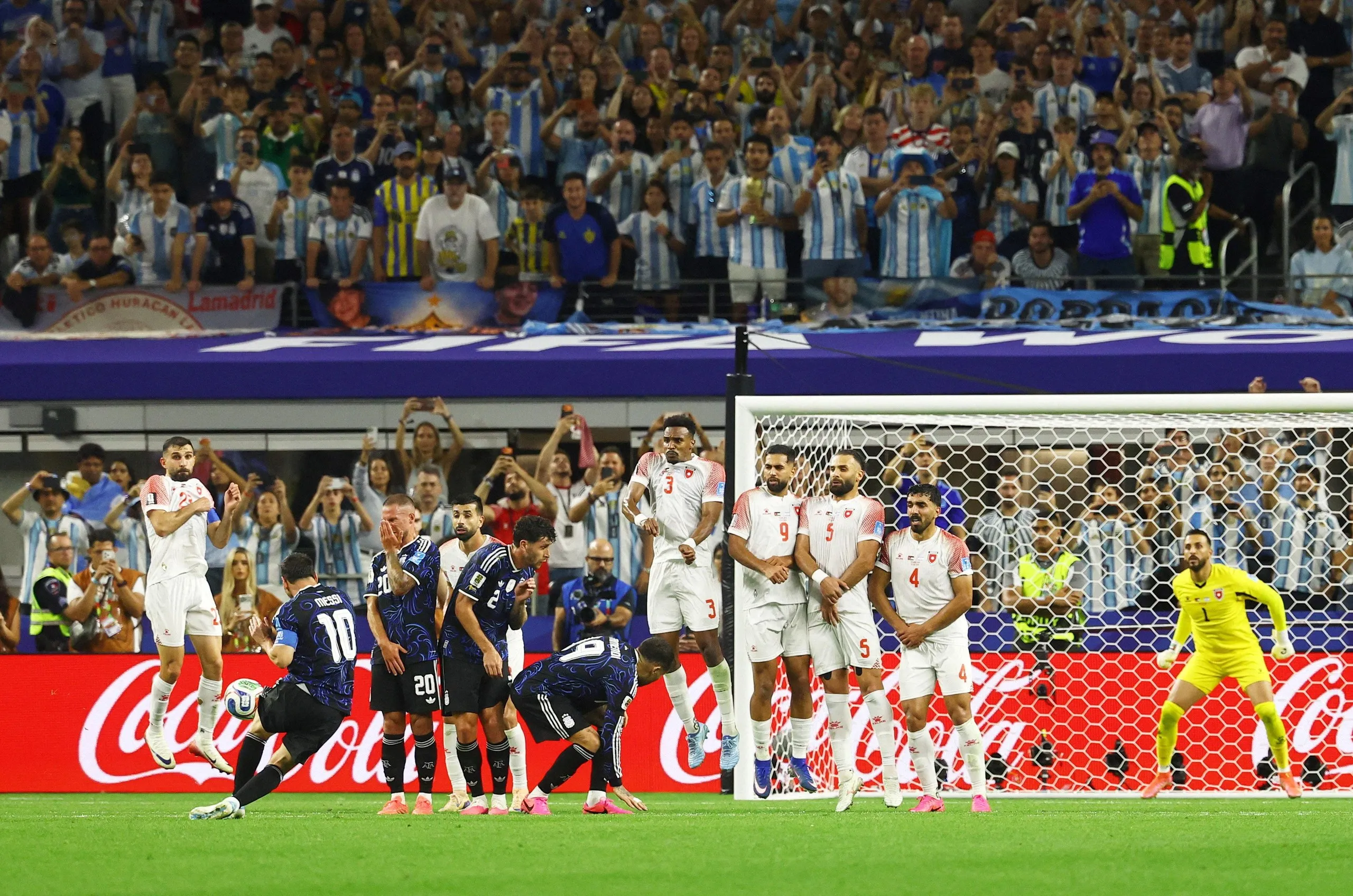 Lionel Messi scores yet another World Cup goal.