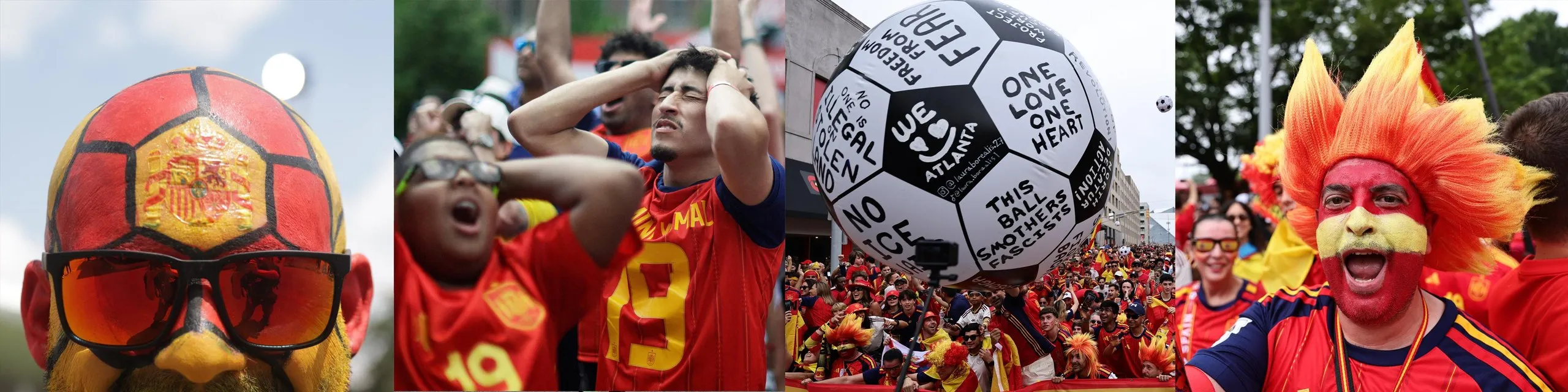 Spain fans