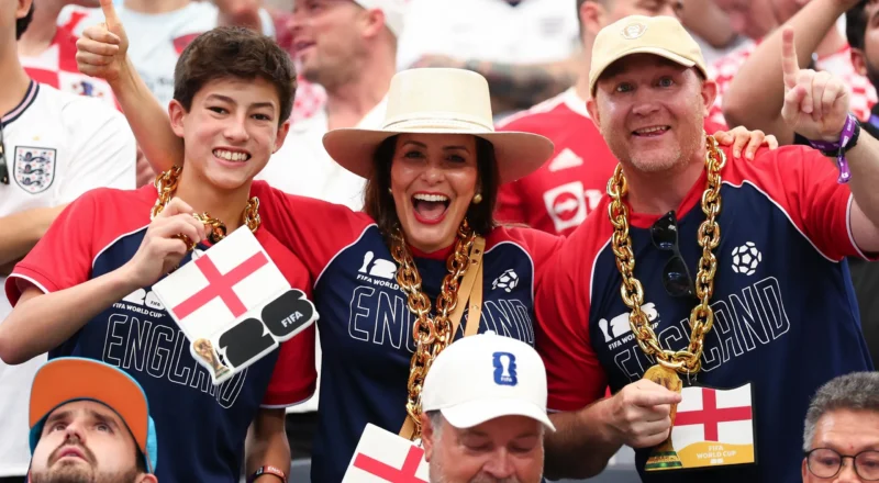 ‘I paid $800 for my ticket but it was worth it’: England fans enjoying early World Cup vibe