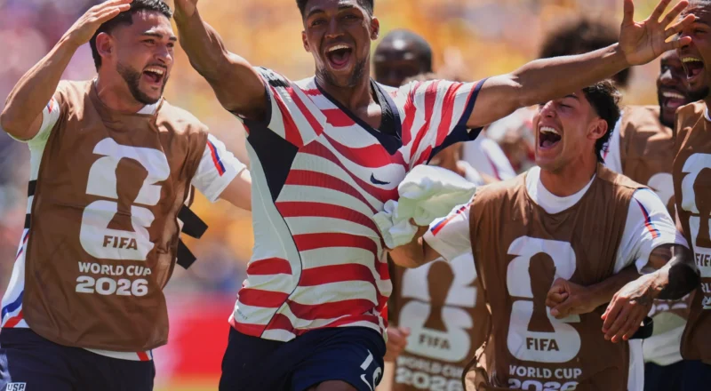 USA surge into World Cup knockout stage after dominant victory over Socceroos
