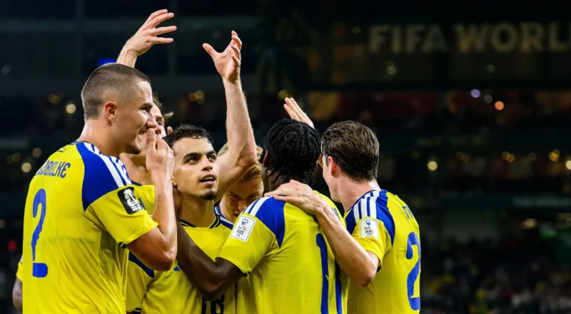 Two-goal Yasin Ayari combines with Sweden stars to sweep aside error-prone Tunisia