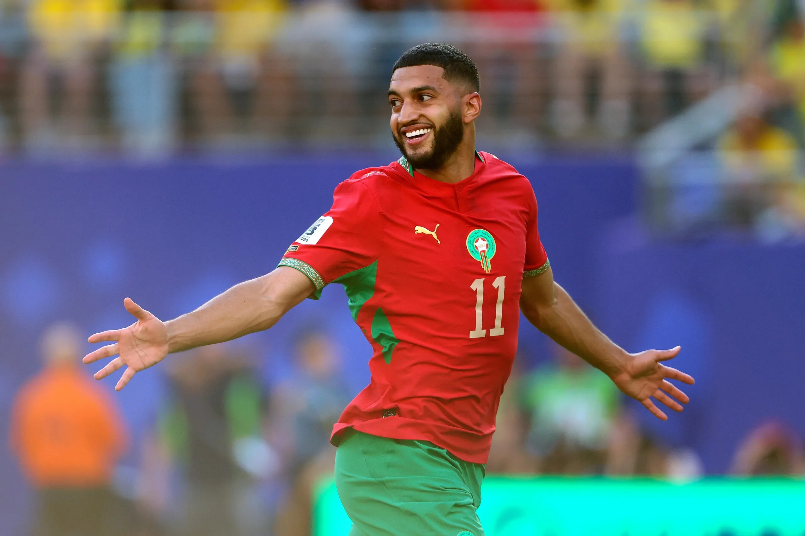 Ismael Saibari scores for Morocco!