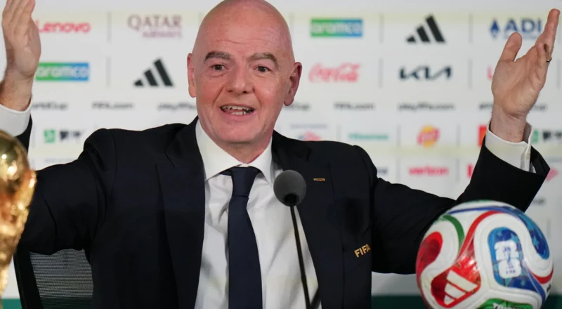 Gianni Infantino tells football fans to ‘chill’ in response to Fifa’s critics