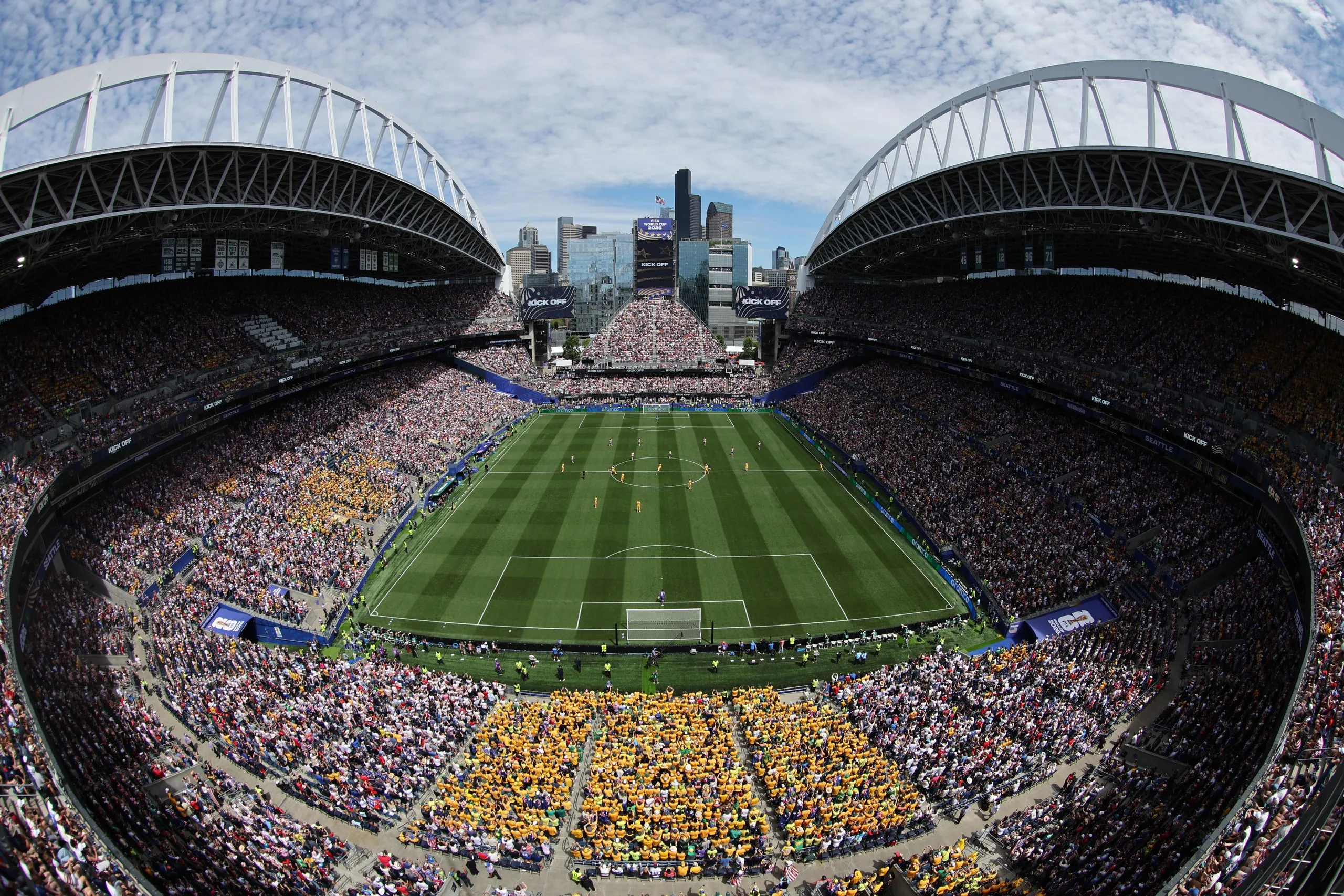 Seattle Stadium aerial