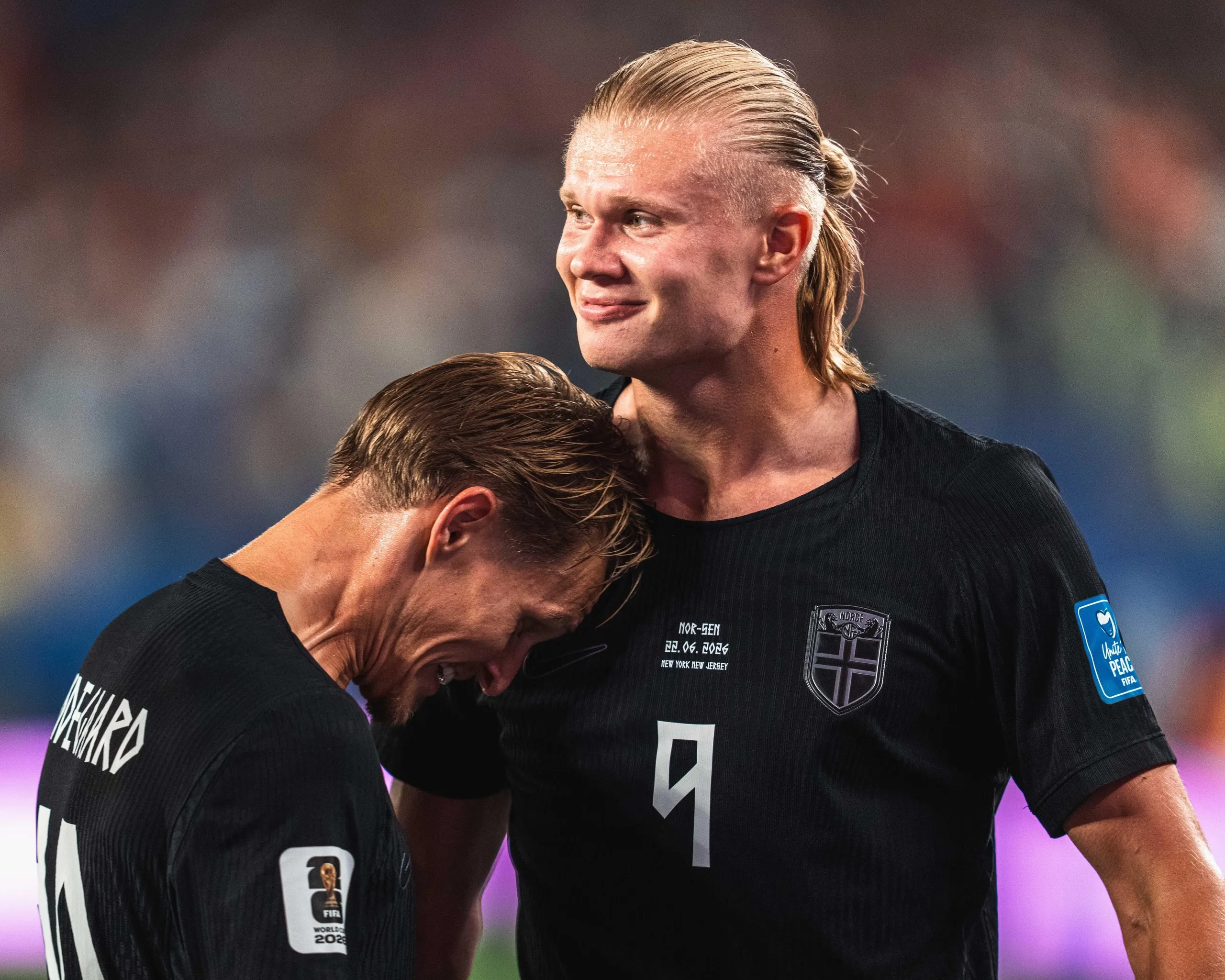 The key Norway duo of Erling Haaland and Martin Ødegaard