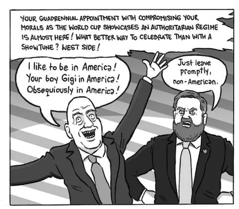 David Squires on Fifa and Trump before the World Cup David Squires on Fifa and Trump before the World Cup