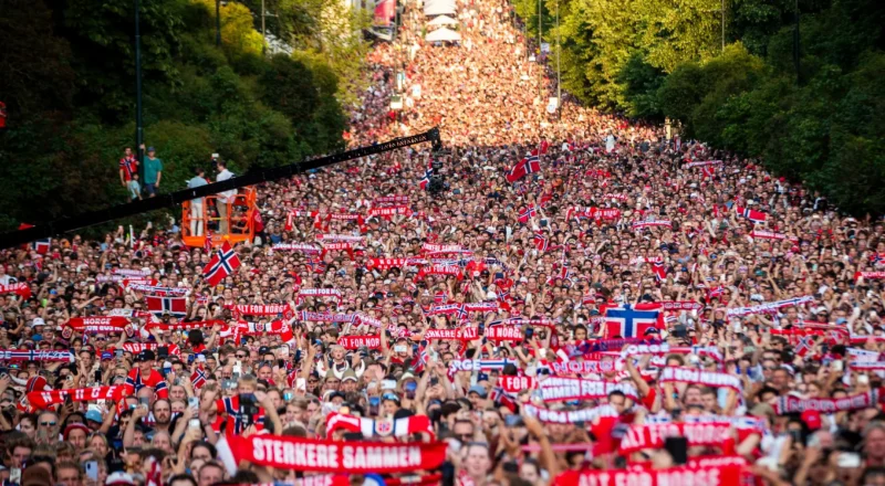 Norway turn World Cup heartbreak into celebration as huge crowds pack Oslo
