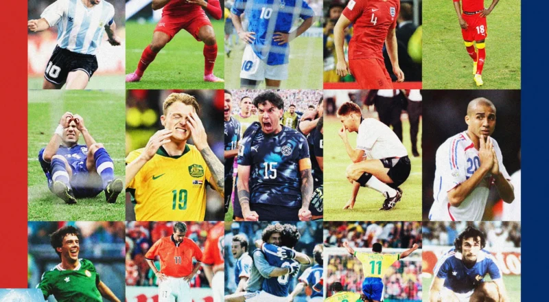 The agony and ecstasy of World Cup penalty shootouts – in pictures