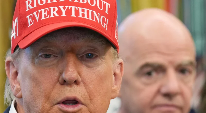 Infantino’s Faustian bargain with Trump has stained football’s biggest stage