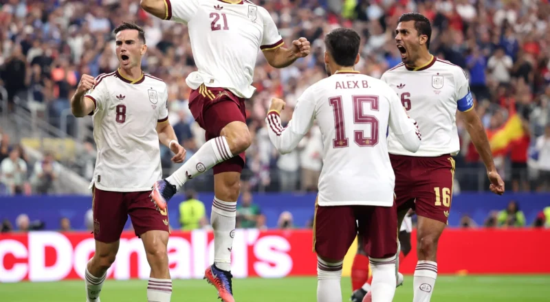 Spain book place in World Cup final after Oyarzabal and Porro goals knock out France
