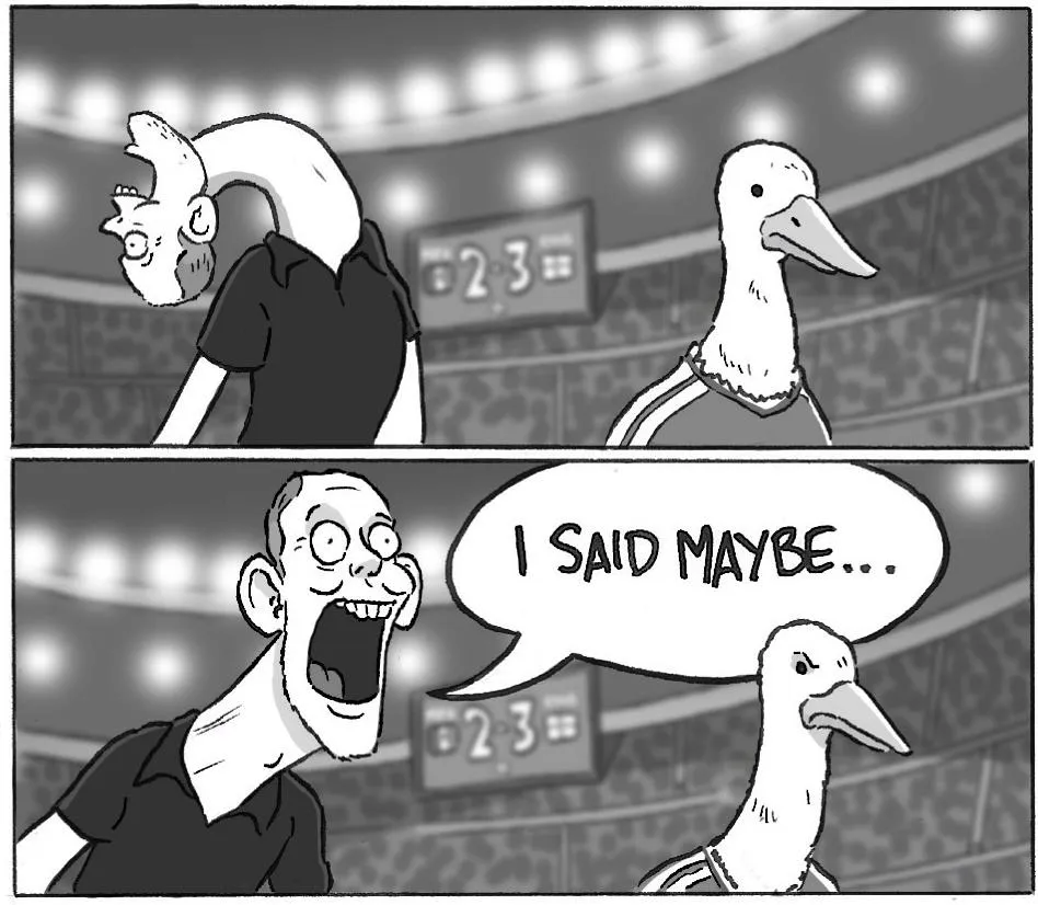 David Squires on the World Cup last 16, panel 1